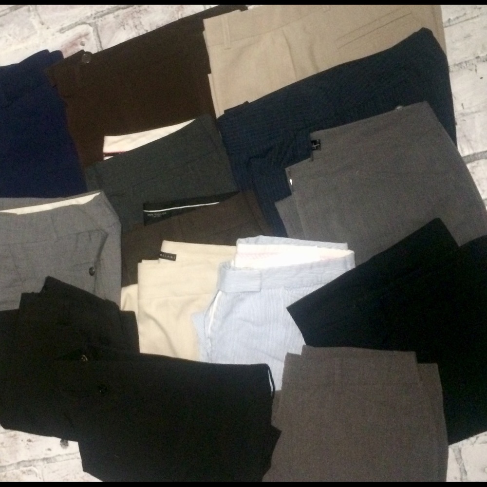 SZ 8 PANTS LOT(14 pair)